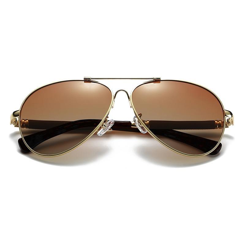 High Quality TR90 Luxury Modern Men Polarized Sunglasses In Aviation Pilot Famous Style with  UV400 Protection and Miror Glasses - SJB-DIAMOND ELITES