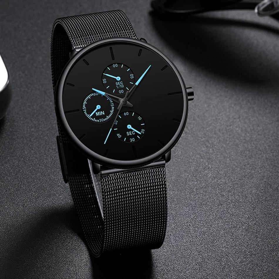 Relogio Masculino Unisex  Woman and Men Quartz Watch In Casual Slim Mesh Style Designer Sport Watch - SJB-DIAMOND ELITES