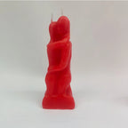 Male And Female Couple Embracing Candles Decoration Lovers Couple Candle Love Ritual Fall In Love With Me Spell, Red, Pink Lootquake LLC