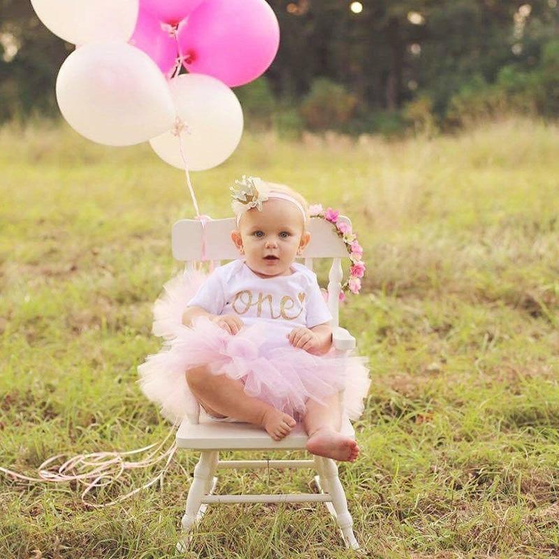 Unicorn Party Dresses For 1 Year Baby Girl Birthday Outfits FOr 1st Birthday Party