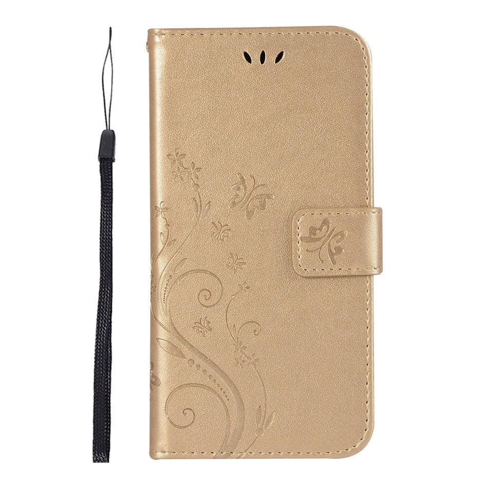 Girls Flip Wallet Case For iPhone 13 12 Mini Stand Leather Back Cover Cute Wallet Design PU Leather Phone Case For iPhone Stevvex