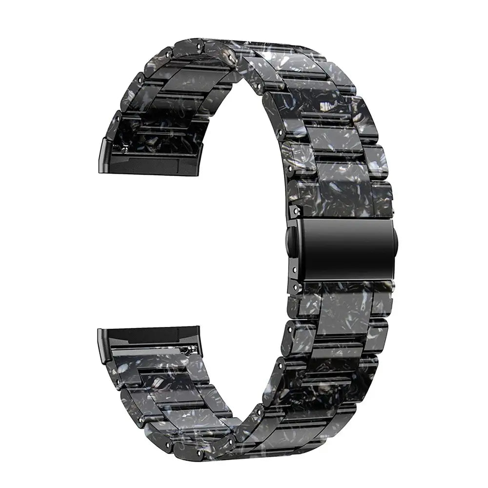 Fitbit Versa & Sense Resin Band - Stylish Straps for Sense - SJB-DIAMOND ELITES