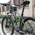 Black Waterproof Bicycle Phone Holder Bag Accessories Mobile Phone Stand Case For Bike
