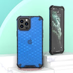 Ultra-Protective Phone Case Shockproof Case for iPhone 12 Mini 12 Pro 11 Pro Max 6s Plus Honeycomb Phone Cover for iPhone SE 7 8 XR XS Max Shock Absorption Protection Shockproof Soft Material Protective Case Suitable for iPhone Stevvex