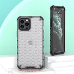 Ultra-Protective Phone Case Shockproof Case for iPhone 12 Mini 12 Pro 11 Pro Max 6s Plus Honeycomb Phone Cover for iPhone SE 7 8 XR XS Max Shock Absorption Protection Shockproof Soft Material Protective Case Suitable for iPhone Stevvex