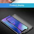 10D Curved Edge Aluminum Alloy Tempered Glass for iPhone X XS MAX 11 12 Pro Max mini 6 6S 7 8 Plus Full Cover Screen Protector  Titanium Alloy Metal Edge Full Coverage Front Tempered Glass Screen Protector for iPhone Stevvex
