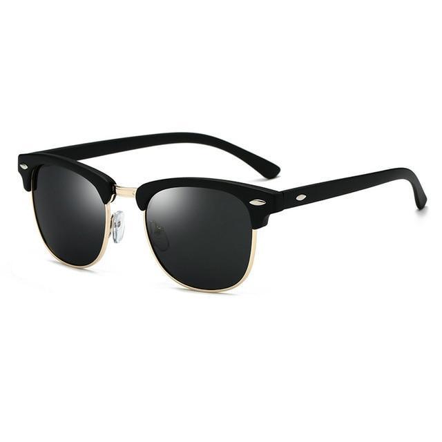 Polarized Sunglasses Men Women  Brand Design Eye Sun Glasses Women Semi Rimless Classic Men Sunglasses Oculos De Sol UV400 - SJB-DIAMOND ELITES