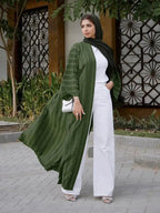 Ramadan Eid Mubarak Kaftan Robe Kimono Femme Musulmane Open Abaya Dubai Turkey Islam Muslim Long Dress For Women Pakistan Caftan