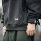 Plus Size Harajuku High Quality Thin Fleece Hoodie Japanese Streetwear Hip Hop Sweatshirt Men Clothing Korean Couple Pullover Pi-Mart