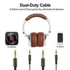 Studio ProffesionalDJ  Headphones Dynamic Stereo DJ Headphone With Microphone HIFI Wired Headset Monitoring For Music Phone - SJB-DIAMOND ELITES