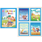 1pcs Magical Book Water Drawing Coloring Cartoons Books Doodle Pen Painting Drawing Board For Kids Toys Birthday Gift - SJB-DIAMOND ELITES