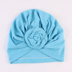 Modern Cotton Hat Handmade Baby Girls Turban Hats Twist Knot Women Caps For Mom And Daughter In Elegant Design