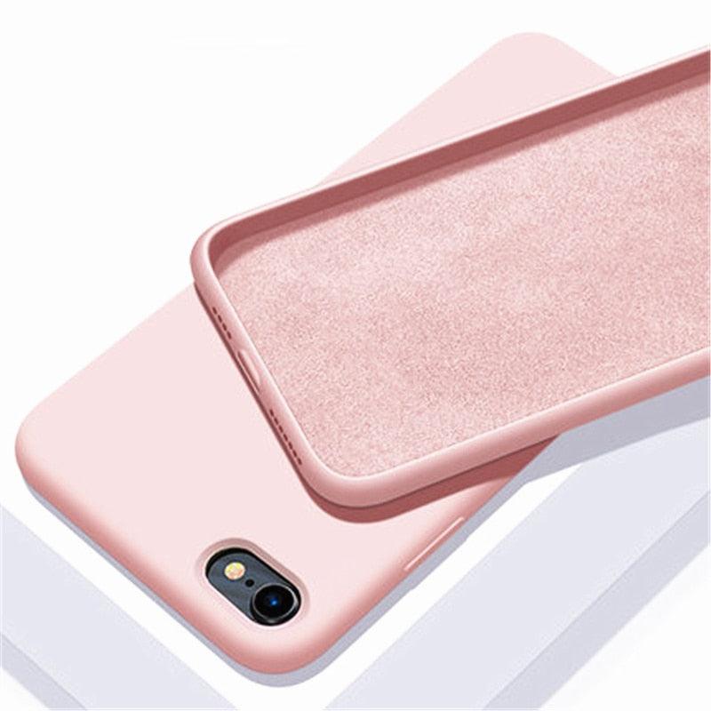 Soft-Touch Full-Body Protection Case For iPhone Case for iPhone 14 13 12 Pro Max Mini Cover Silicone Phone Case for iPhone Flexible Ergonomic Case Design  for iphone Stevvex