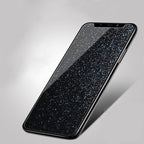 9H Diamond Glitter Tempered Glass For iPhone 13 12 11 14 Pro MAX X XR XSMAX XS 6 7 8 Plus 12/13 Glass Protective Film Glitter Shiny Scratch Resistant Tempered Glass Screen Protector Stevvex