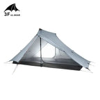 3F UL GEAR LanShan 2 pro 2 Person Outdoor Ultralight Camping Tent 3 Season Professional 20D Nylon Both Sides Silicon Tent