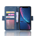 Wallet Cases For iPhone XR Case Magnetic Closure Flip Cover For iPhone X XS Max Leather Card Photo Holder Phone Bags PU Leather Flip Case Cover Stand Pocket for iPhone Stevvex
