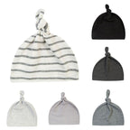 Newborn Boys Girls Beanies Caps Cute Toddler Beanie Infant Cotton Knot Sleep Hats For Kids
