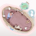 Stevvex Knitted Newborn Baby Blanket Baby Sleeping Bags Stroller Bedding Warm Swaddle Wrap