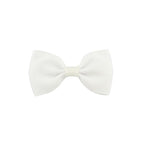 Colorful Mini Bow Tie Hair Clip Small Sweet Solid Ribbon Bow Safety Hair Clips Hairpins Baby Girl Hair Accessories