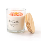 AIKUN Long-Lasting Aromatherapy Soy Wax Daisy Glass Jar Scented Candle with Essential Oils for Home Decor Gift Set Lootquake LLC