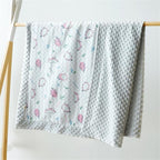 Modern Luxury Kids Blanket Baby Receiving Blanket Sleeping Bed Blanket Soft Newborn Swaddle For Kids