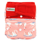 Baby Pocket Cloth Diaper Suede Cloth Inner Washable Reusable Eco-Friendly Nappies Cover Wrap In Modern Elegant Deisgn For Baby