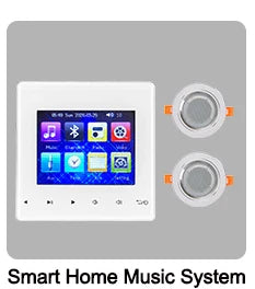 Built-in Class-D Amplifier Full Range Bluetooth-compatible Ceiling Speaker Horn For Home Theater Background Music Good Quality Lootquake LLC