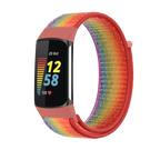 Fitbit Charge 5 6 Nylon Velcro Band - Durable Comfortable Strap - SJB-DIAMOND ELITES