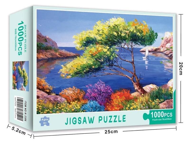 1000 Pieces Puzzles Educational Toys Scenery Space Stars Educational Puzzle Toy for Kids/Adults birthday Gift - SJB-DIAMOND ELITES