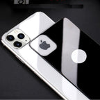 Back 9H Tempered Glass For iPhone 14 Plus 13 12 mini 11 Pro X XR XS Max Rear Screen Protector Protective Film Gold Black White Anti Scratch Edge to Edge Coverage Back Glass for iPhone Stevvex
