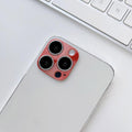 CD Texture Metal Camera Lens Frame For Iphone 14 Plus 13 Pro Max 12 Pro Max 11 Pro Max 12 Pro Camera Lens Screen Protector Camera Lens Protector Ring Cover Anti-Fall Not easy to fall 360 Degree Protection Stevvex
