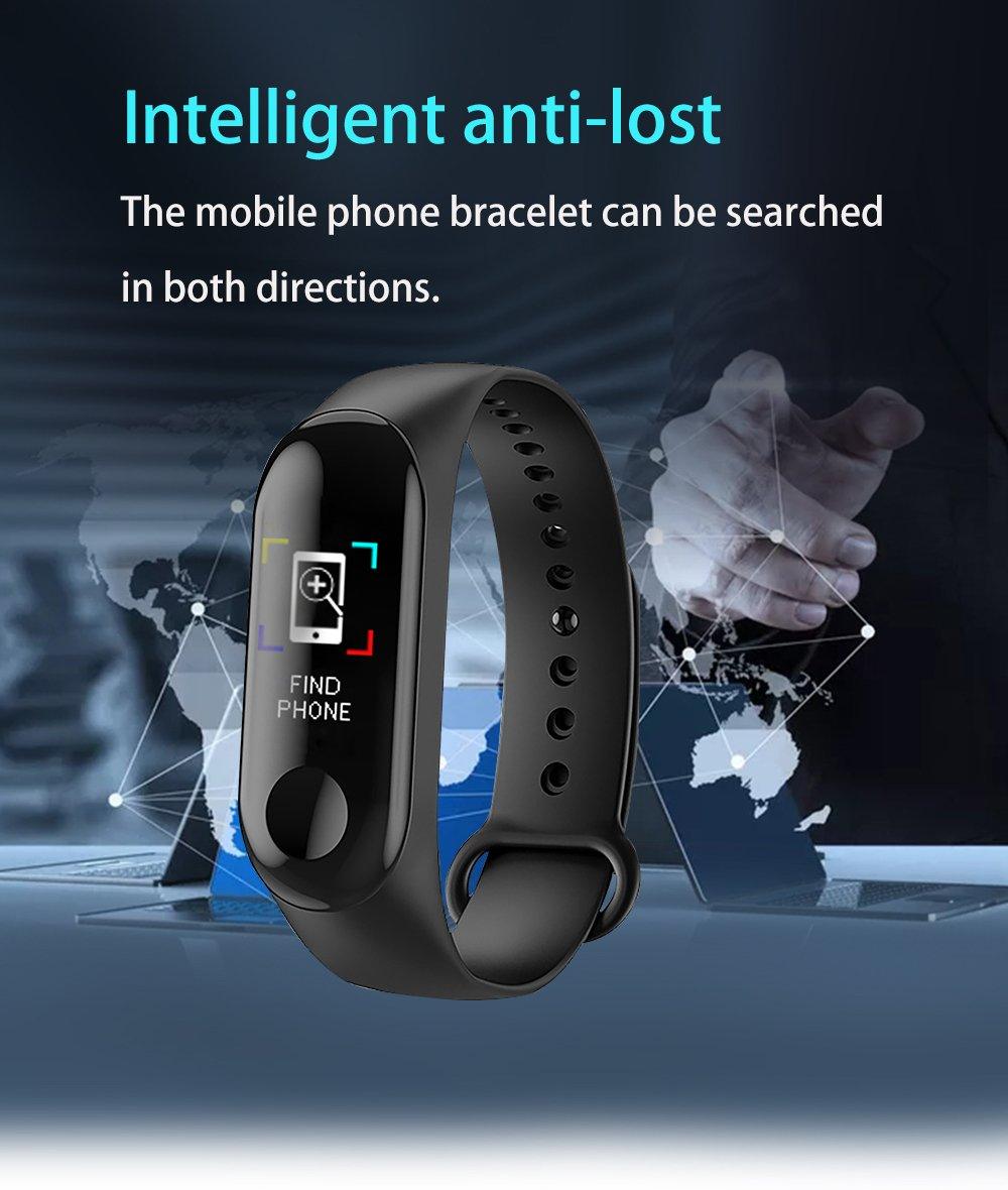 Proffesional Smart Sport Watch With  Band Blood Pressure Monitor and Bracelet M3Plus Wristband for Men and Women In Modern Design - SJB-DIAMOND ELITES