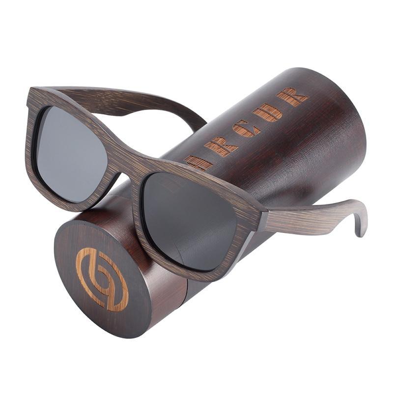 New Elegent Natural Wooden Sunglasses Polarized Men Handmade Bamboo Sunglasses for Women For Women and Men With UV400 Protection - SJB-DIAMOND ELITES