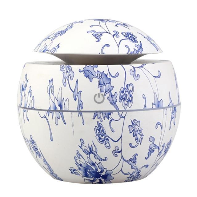 Mini USB Aroma Essential Oil Diffuser Ultrasonic Air Humidifier Mist Maker Aroma  7 Color LED Light Home Office Stevvex