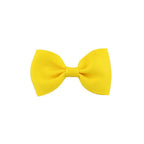 Colorful Mini Bow Tie Hair Clip Small Sweet Solid Ribbon Bow Safety Hair Clips Hairpins Baby Girl Hair Accessories