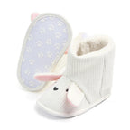 Baby Girls Boys Winter Boots Soft Infant Toddler Newborn Cute Cartoon Shoes Lightweight Snowproof Shoe