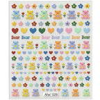 42Model Sticker Nail Decal 3D Adhesive Patch,Smile/Animal/Flower Nail Art Decorations Manicure Sticker Easter Day Design Decal- Lootquake LLC