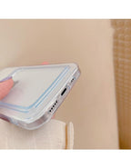 Transparent Mobile Phone Case For iPhone 11 12 13 14Mini case For iphone 11 Pro X XS Max XR 7 8 Plus SE Case Cover Soft Silicone Wallet Card Holder Stevvex