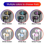 STEVVEX Headphones wired Earphone E18 Adjustable volume pause/play For   mobiles  earbuds wire Headset for smartphone - SJB-DIAMOND ELITES