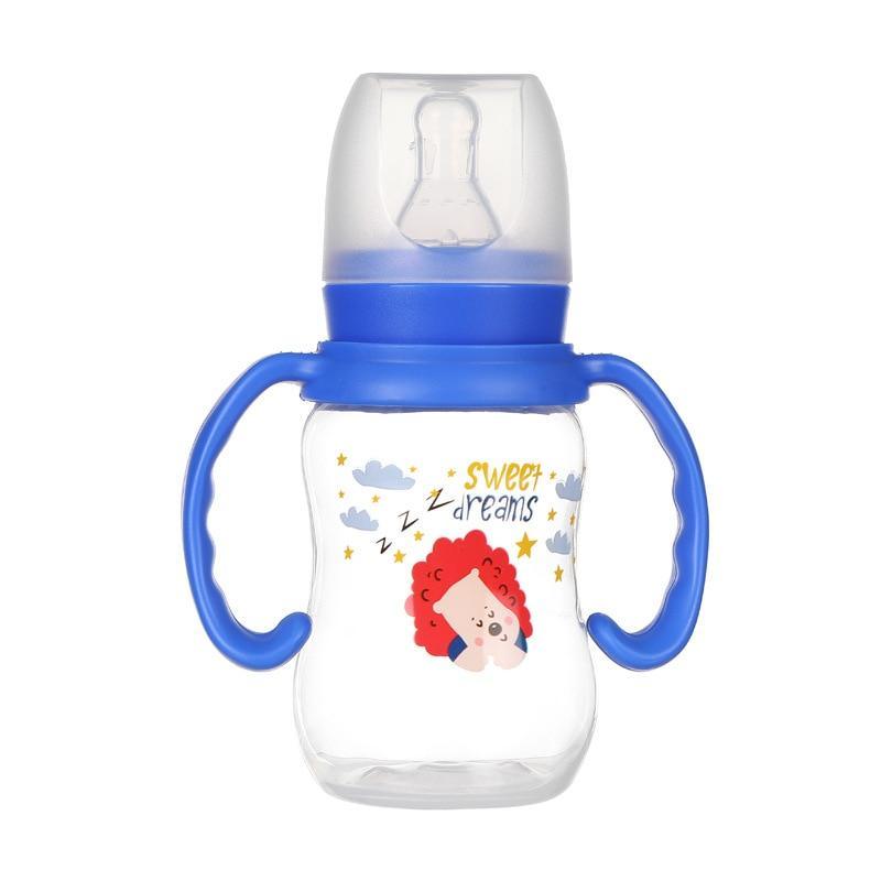 Baby Durable  Infant Nursing Bottle Feeding Cup With Grip High Quality Nipple Baby Feeding Bottle Stevvex
