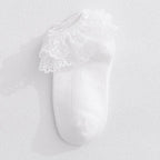 New Baby Socks Cute Lace Flower Bows Newborn Baby Girl Socks Cotton Princess Girls Socks