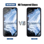 3PCS Tempered Glass for iphone 14 12 13 11 pro max XS XR Screen Protector for iPhone 11 12 13 mini SE 14 7 8 6 6s plus glass Full Coverage Matte Tempered Glass Screen Protector For iPhone Stevvex