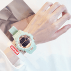 Electroic Shock Digital Watch Unisex Sports Waterproof  Watch With LED Colorful Mode Wristwatch For  Men and woman - SJB-DIAMOND ELITES