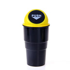 Car Trash Can Organizer Garbage Holder Automobiles Storage Bag Accessories Auto Door Seat Back Visor Trash Bin Paper Dustbin