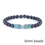 Lava Stone Men Wrist  Bracelet Natural Moonstone Bead Tibetan  Chakra Diffuser Bracelets For Men Jewelry Cool Gifts - SJB-DIAMOND ELITES