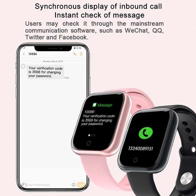 New Women Waterproof Smart Watch With T80/P70 Bluetooth and Heart Rate Monitor Fitness Tracker Luxury New Lady Smartwatch - SJB-DIAMOND ELITES