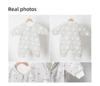 Baby Sleeping Bag Cute Flowers Print Toddler Sleepwear Walk Play Pajamas 2.5Tog Thick Winter Keep Warm Sleepsack 1-4 Years