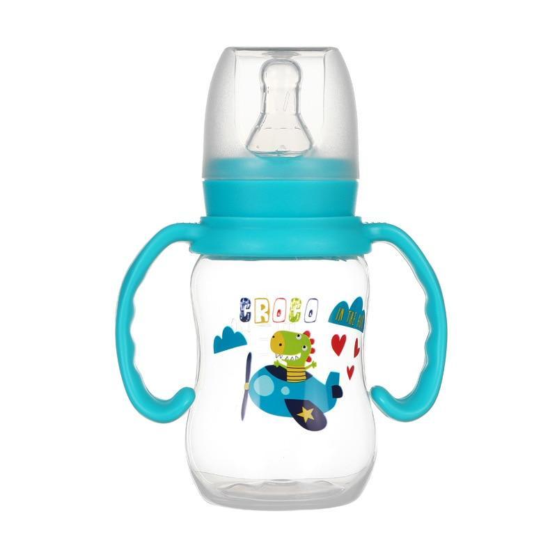 Baby Durable  Infant Nursing Bottle Feeding Cup With Grip High Quality Nipple Baby Feeding Bottle Stevvex