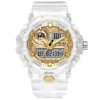 Sport Digital Watch for Men and Woman With Luminous Dual Time Waterproof 5 Bar Modern Men's Military Wristwatch WIth Night Mode - SJB-DIAMOND ELITES
