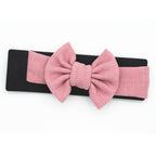 Modern Cute Baby Girl Headbands Knitted Newborn Baby Bow Infant Head Bands Hairbands For Girls Hair Accessories